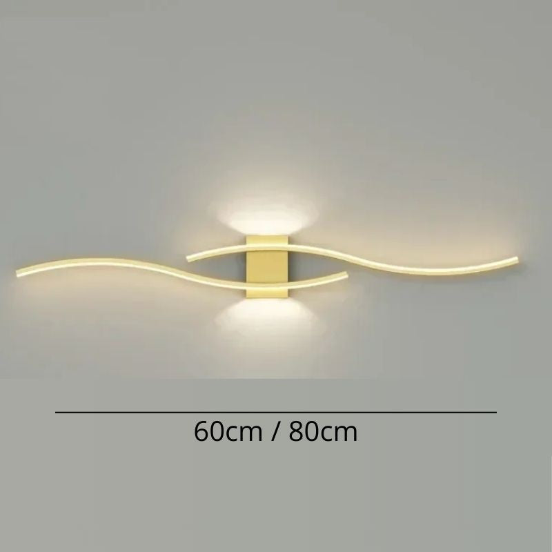 Luminária Arandela LED de Parede DuoWave