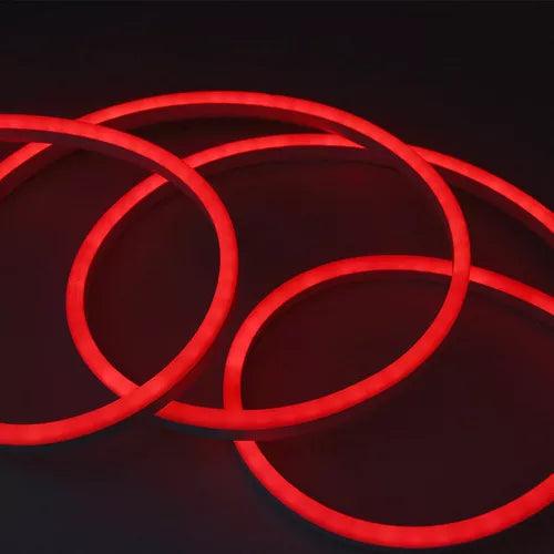 Fita Led Neon Flex Rolo 100 metros 12v Vermelho