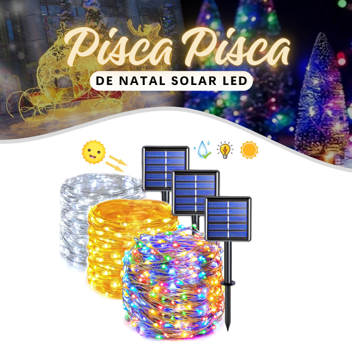 Pisca Pisca NATALY Solar LED™