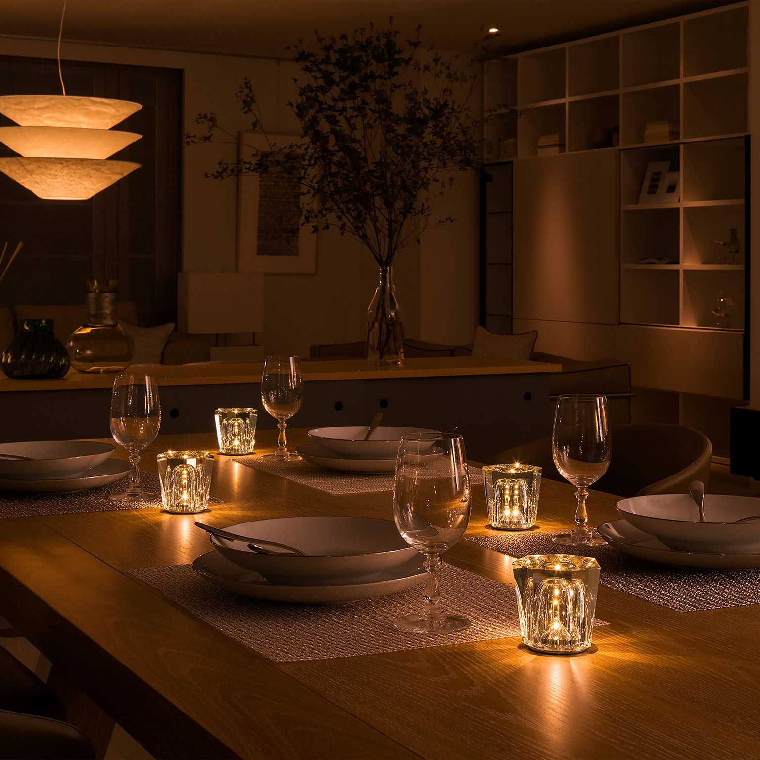 Luminária de mesa Portátil Glass™