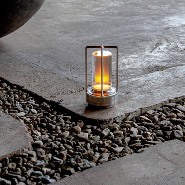 Luminária de mesa Portátil Cristal™