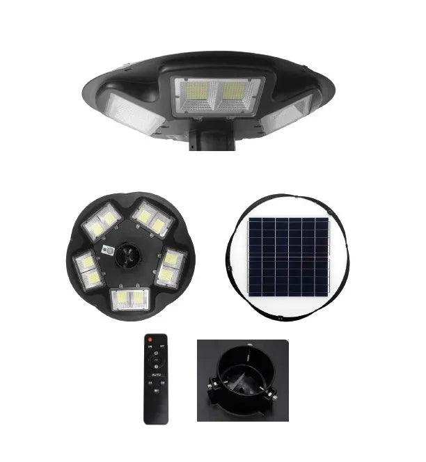 Luminária Solar de LED 200W UFO Redonda para Poste