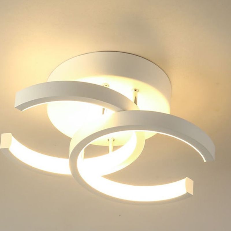 Luminária de Teto Plafon AuraCrescent LED