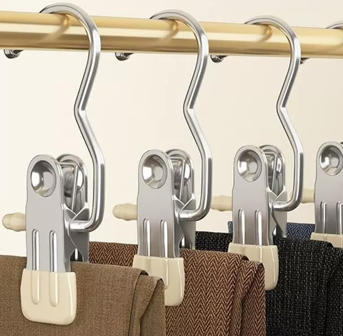 Prendedor de Roupas Antideslizantes Flip + Frete Grátis