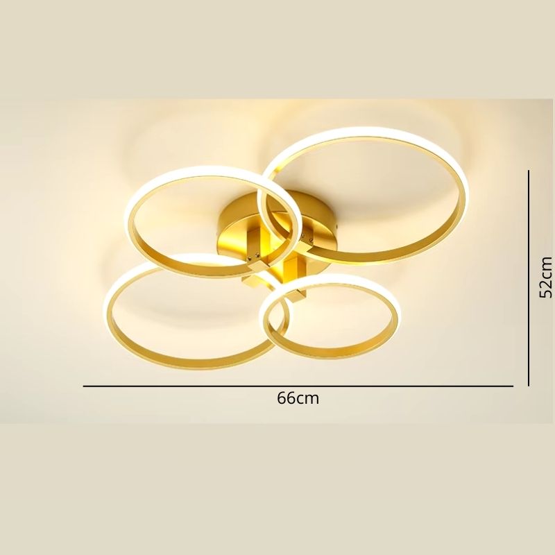 Lustre Luminária de Teto CircleLux