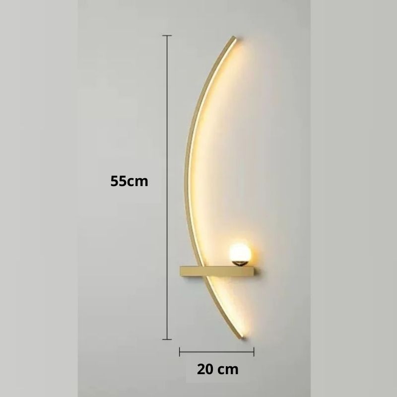 Luminária Arandela LED de Parede ArcLine