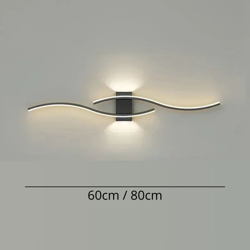 Luminária Arandela LED de Parede DuoWave