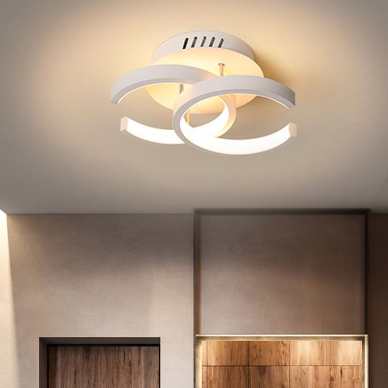 Luminária de Teto Plafon AuraCrescent LED