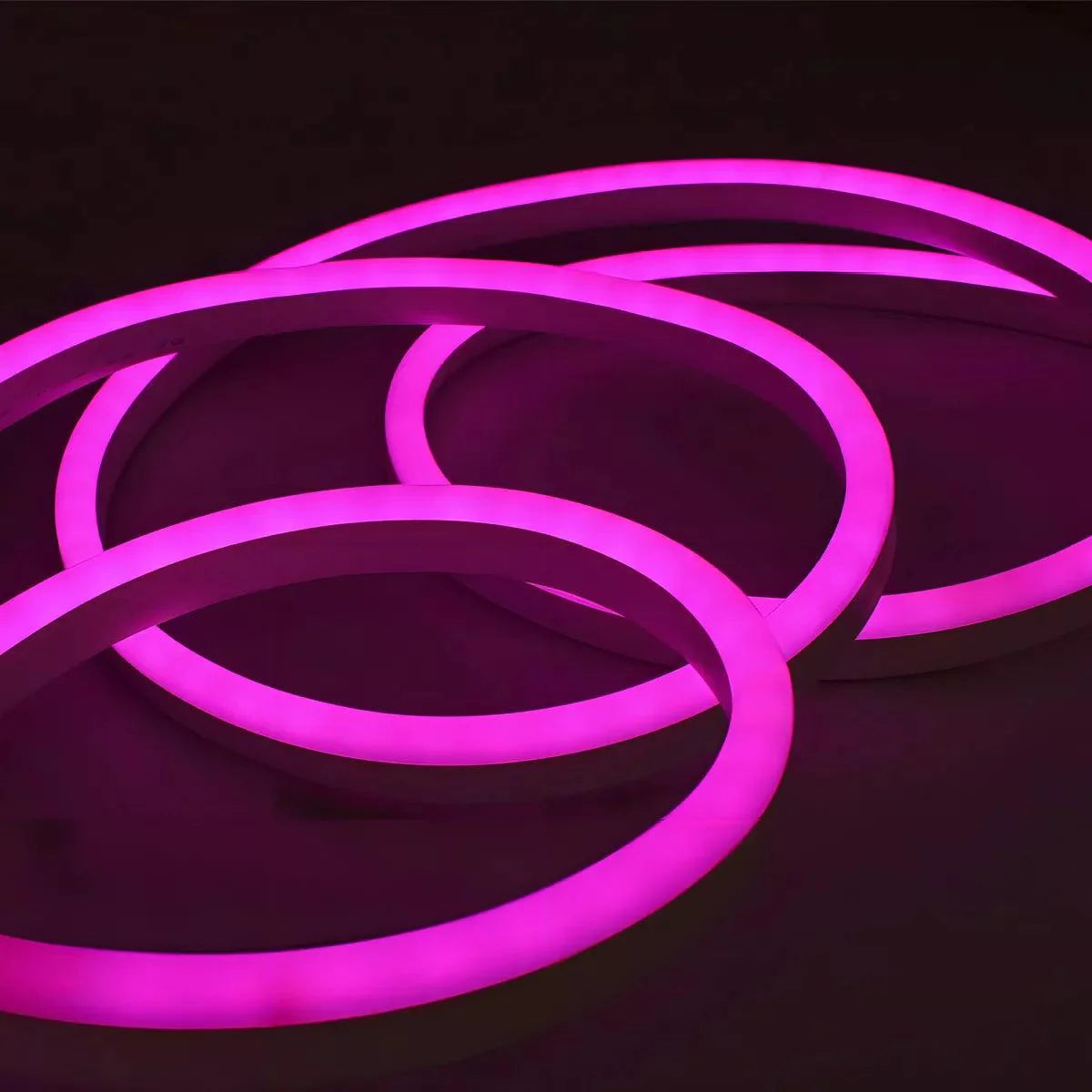 Fita Led Neon Flex Rolo 100 metros 12v Rosa