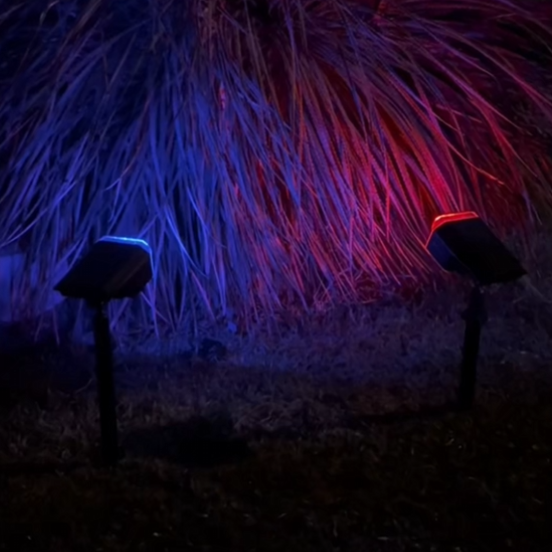 Luminária Espeto Jardim Super Led Energia Solar