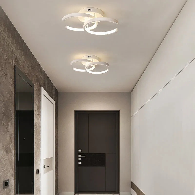 Luminária de Teto Plafon AuraCrescent LED