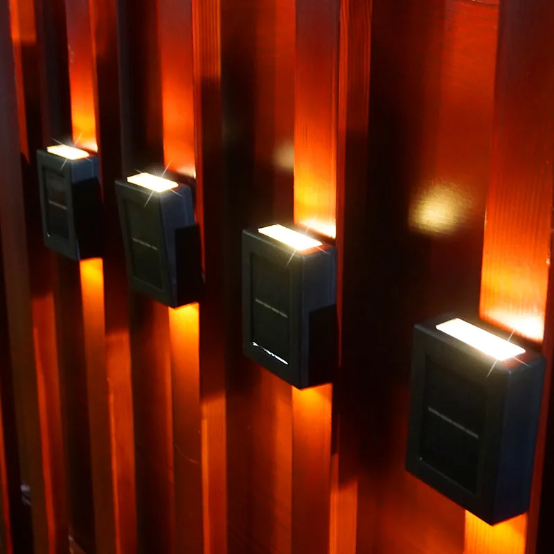 LED Luminária Solar Parede Iluminação Externa