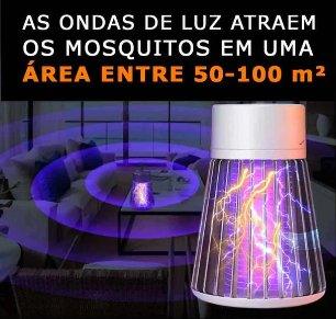 Lâmpada Ultravioleta Mata Mosquitos - Sleep Well