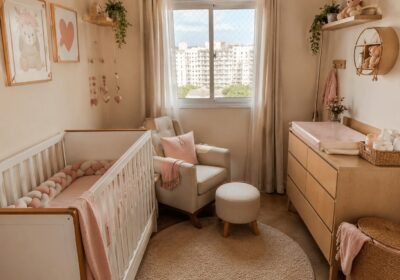 Decoração de quarto de bebê menina: 15 ideias bonitas e acessíveis